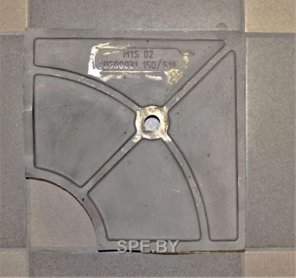 Броня торцевая Ammann M1S-02 (031) (150-519)