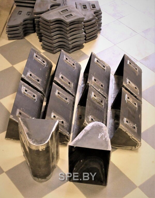 Ковш горячего элеватора Teltomat 80, 100