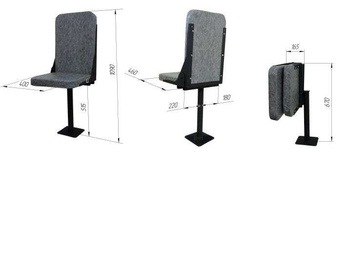 Кресло крановщика КР-1-схема