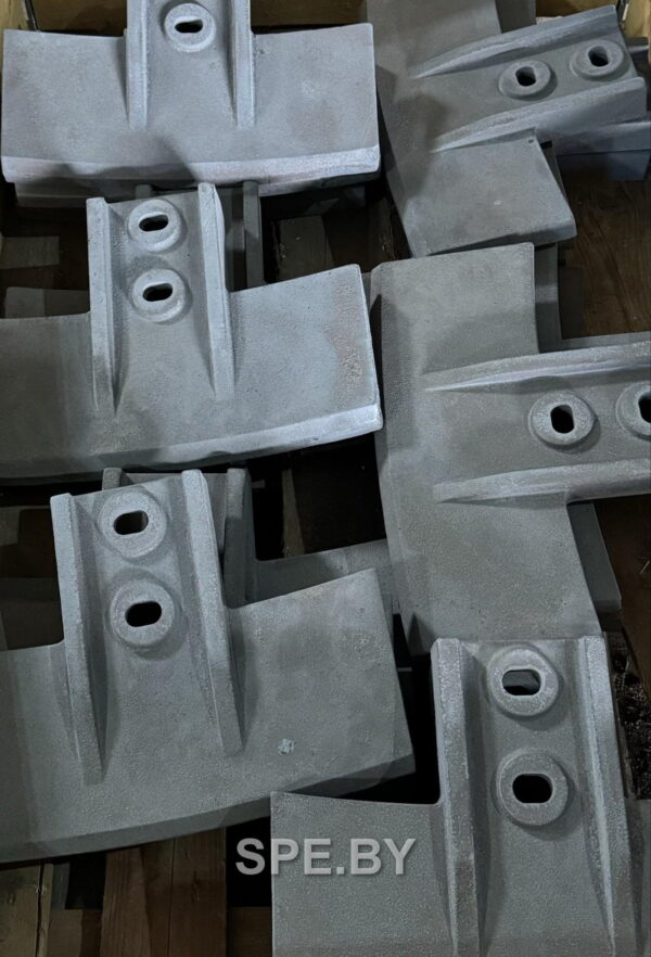 Лопасть центральная 102 TW3/03-06 для БСУ Stetter