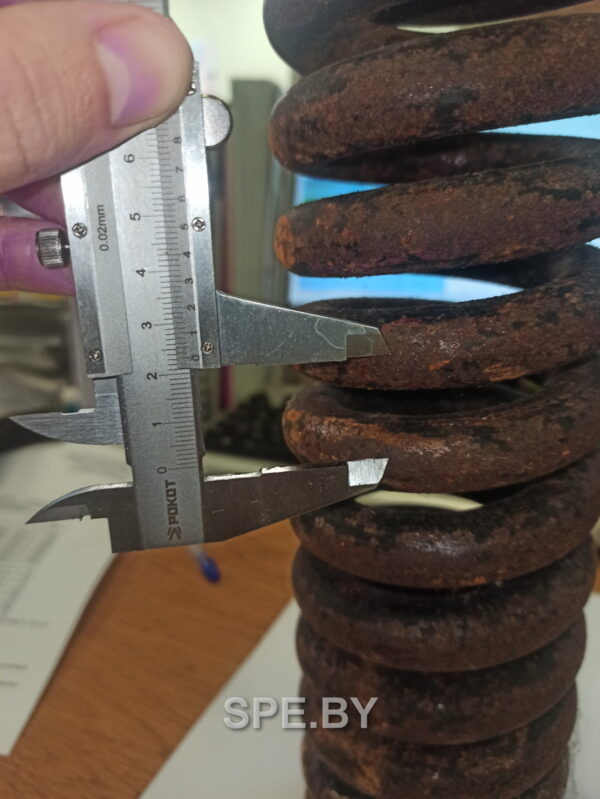 Пружина сжатия 54,0x90,0x290,0-1