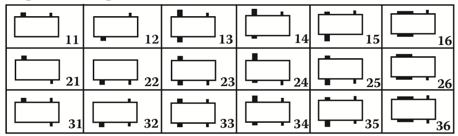 Редуктор - варианты сборки 11-36