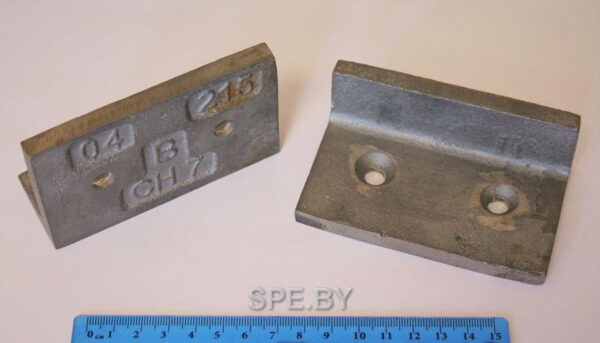 Скребок ленты транспортерной AMMANN 215 04 В СН 7