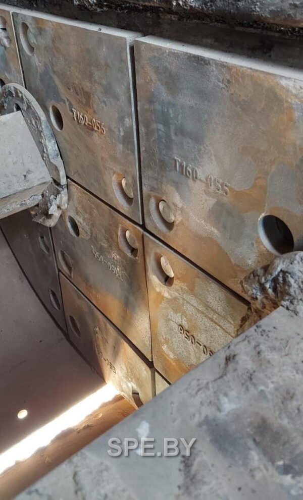 Торцевая броня установка Teltomat 160