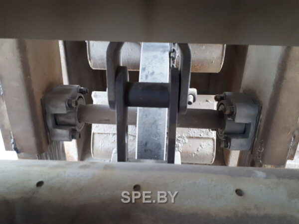 Вал нижний горячего элеватора Amomatic в сборе